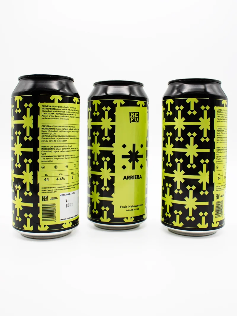 ARRIERA collab KM 0 | FRUIT HEFEWEIZEN | PACK CERVEZA 44cl