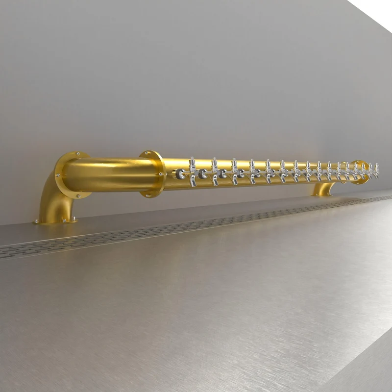 Arcadia Low Profile 4in | Gold
