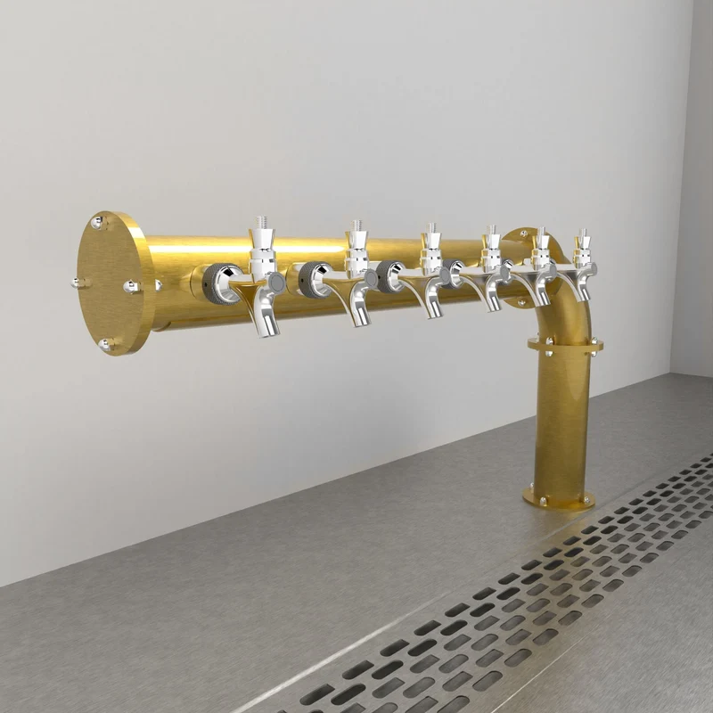 Arcadia Half-Bridge 3in | Gold