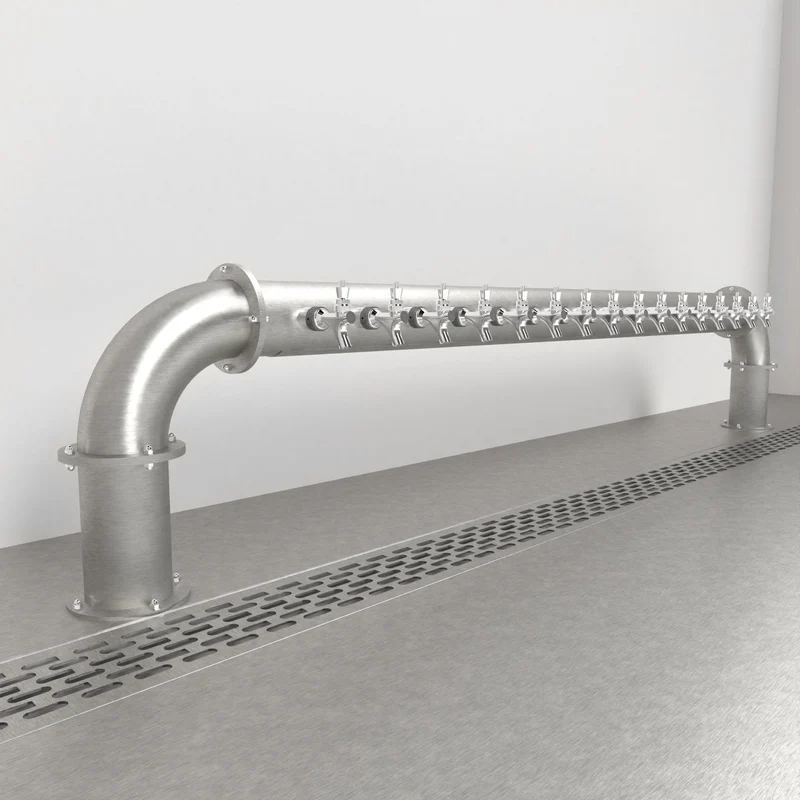 Arcadia Bridge 4in | Brushed