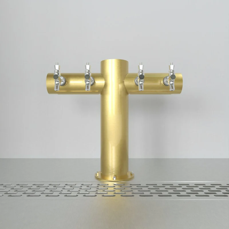 Capitale Tee 4in | Gold