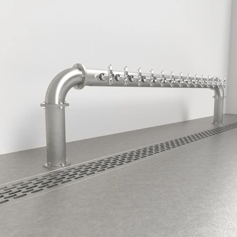 Arcadia Bridge 3in | Brushed