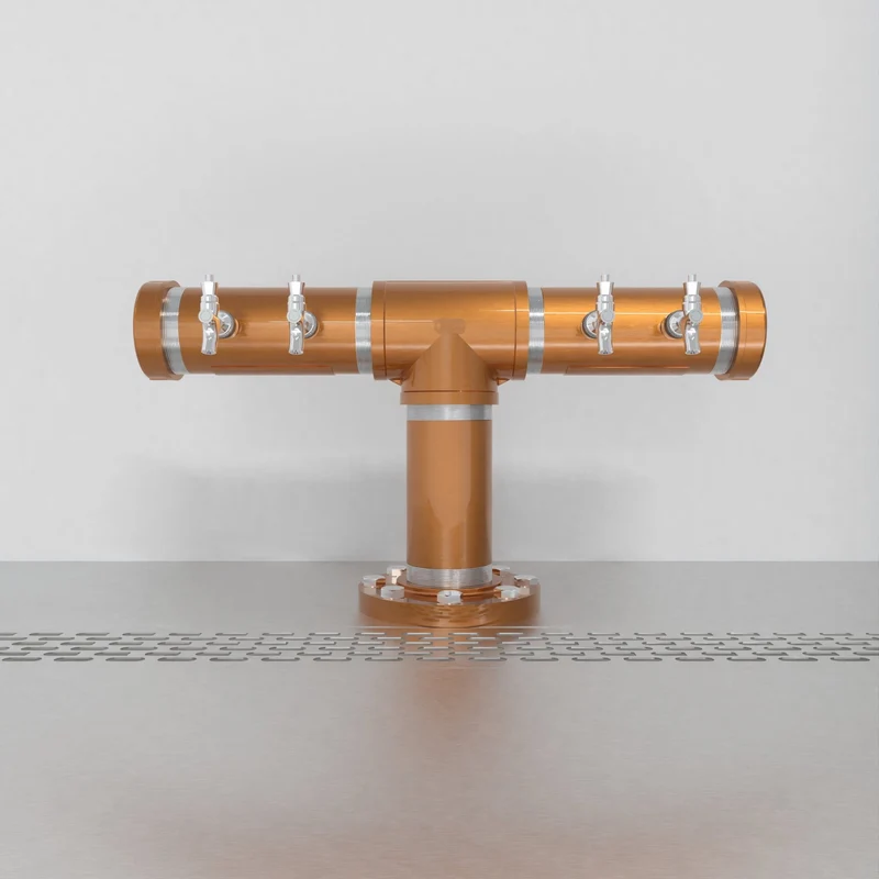 Rough Tee 4in | Candy Copper