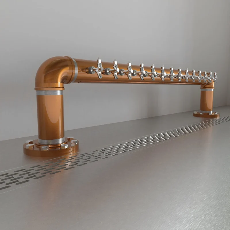 Rough Bridge 4in | Candy Copper