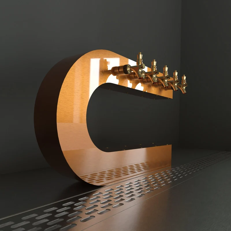 Cee Beer Tower | Candy Copper