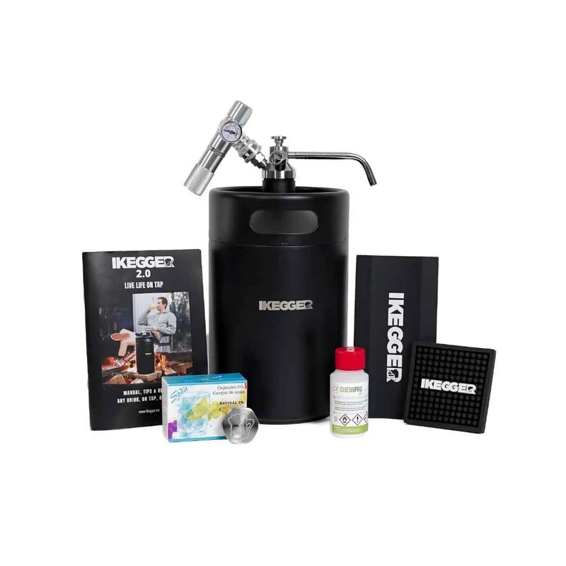 iKegger 2.0 | Essential Mini Keg Bundle – Ready-to-Pour Set