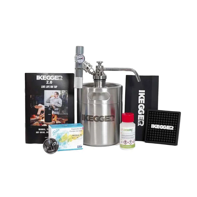 iKegger 2.0 | Essential Mini Keg Bundle – Ready-to-Pour Set