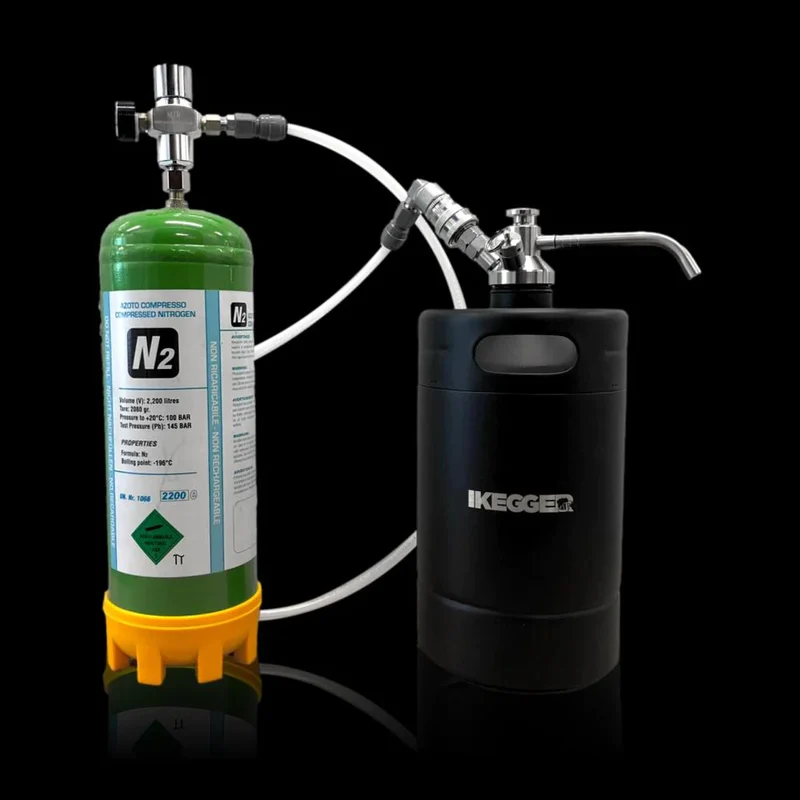 iKegger 2.0 | Remote Gas Line & Larger Gas Bottle Adapters
