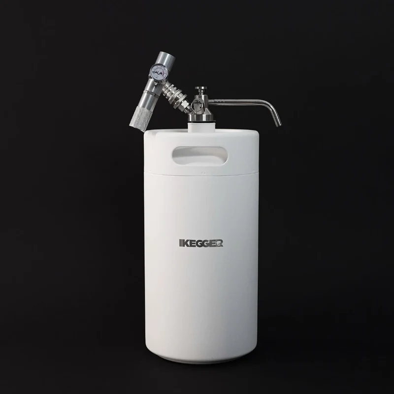 iKegger Insulated Mini Keg | White - 2L & 5L