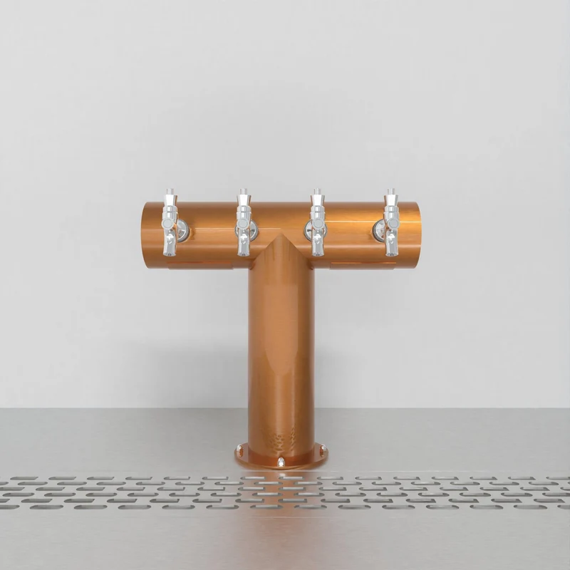 Pass Thru Tee 4in | Candy Copper