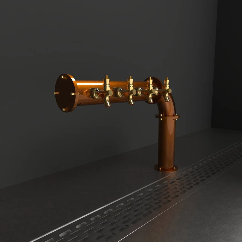 Arcadia Half-Bridge 3in | Candy Copper