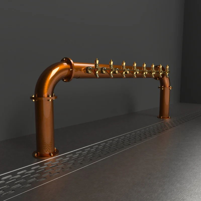 Arcadia Bridge 3in | Candy Copper