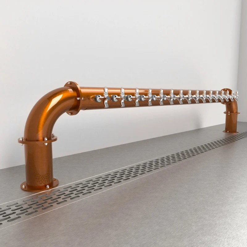 Arcadia Bridge 4in | Candy Copper