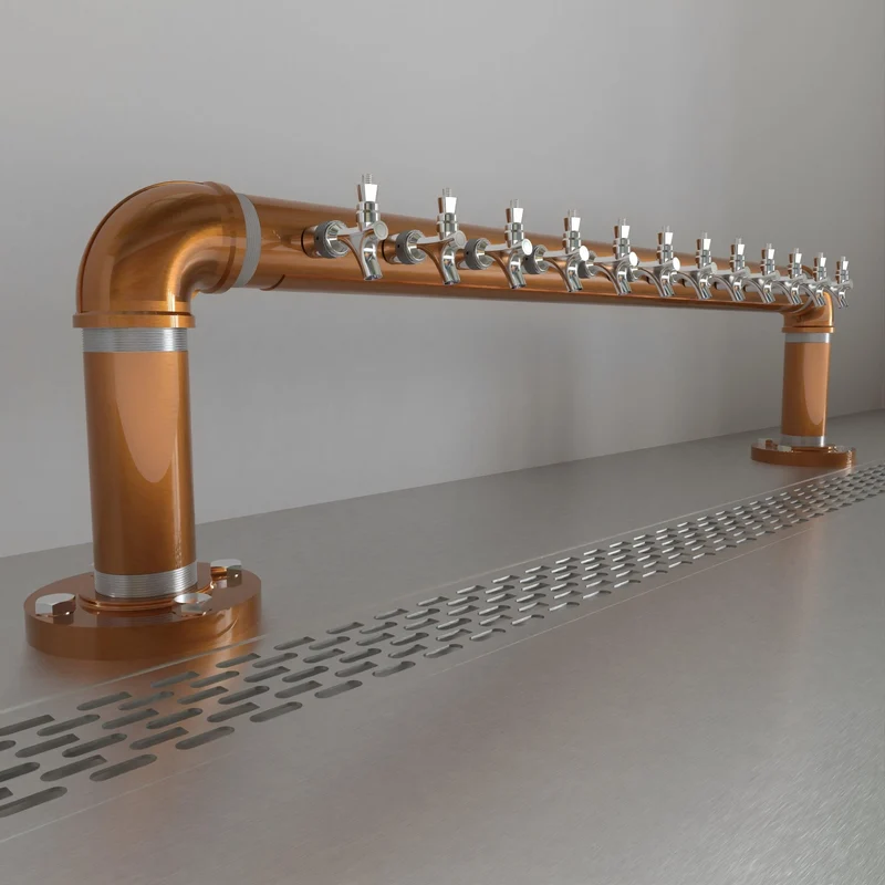 Rough Bridge 3in | Candy Copper