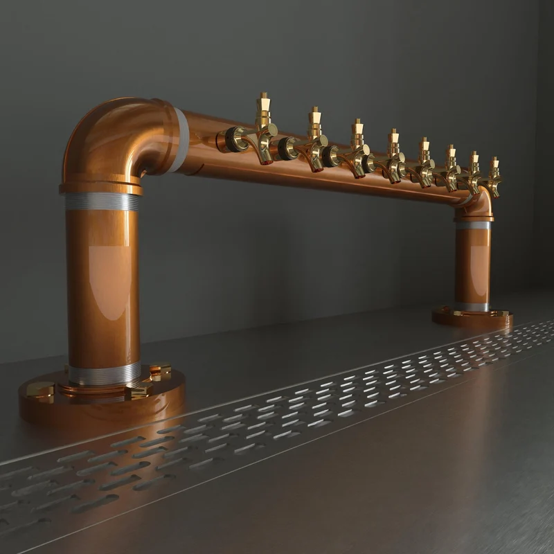 Rough Bridge 3in | Candy Copper