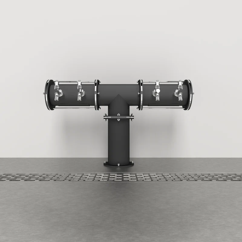 Axios Tee 4in | Matte Black