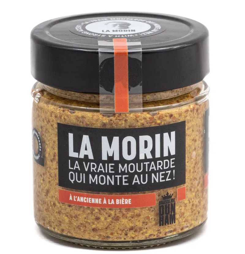 La Morin - Moutarde à l'ancienne à la bière de Dunham