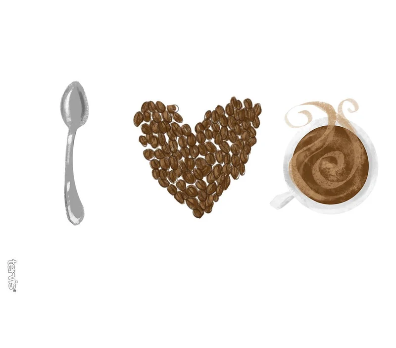 I Love Coffee 16 oz. Tervis Tumbler with Lid - (Set of 2)