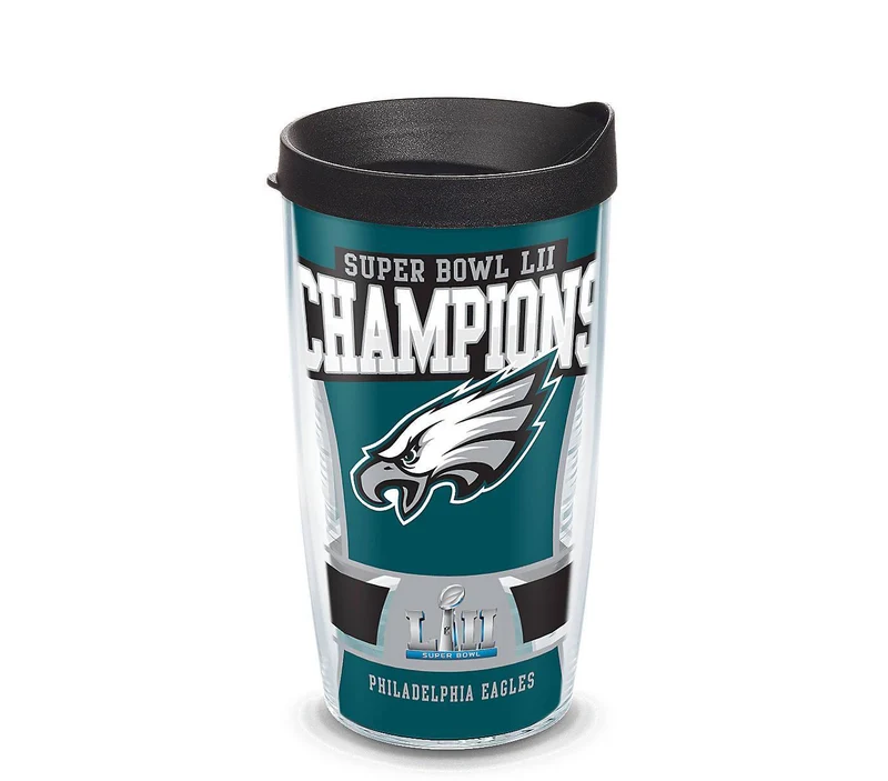 Philadelphia Eagles Colossal 16 oz. Tervis Tumbler with Lid - (Set of 2)