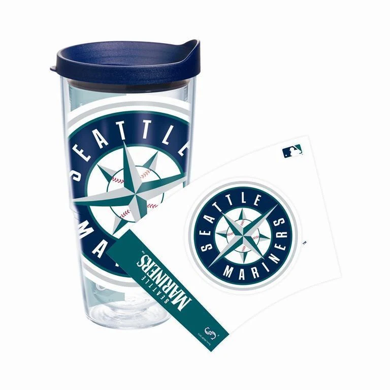 Seattle Mariners Colossal 24 oz. Tervis Tumbler with Lid - (Set of 2)
