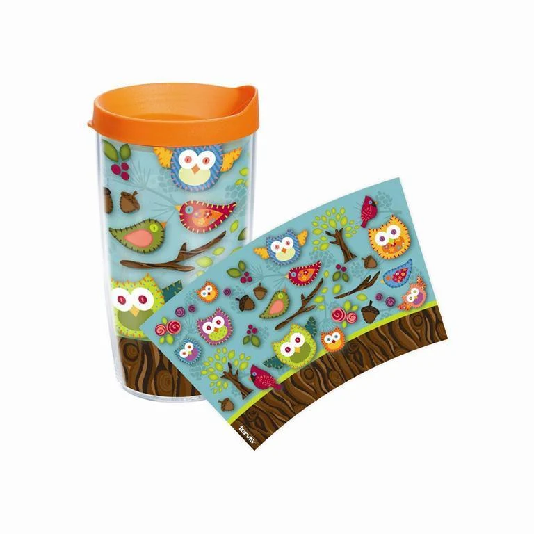 Owls 16 oz. Tervis Tumbler with Lid - (Set of 2)
