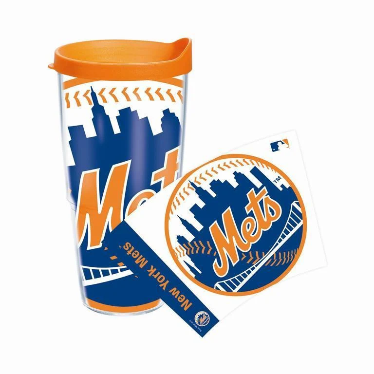 New York Mets Colossal 24 oz. Tervis Tumbler with Lid - (Set of 2)