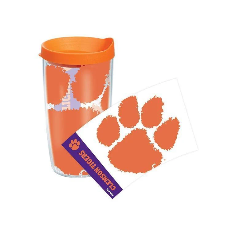 Clemson University Colossal 16 oz. Tervis Tumbler with Lid - (Set of 2)