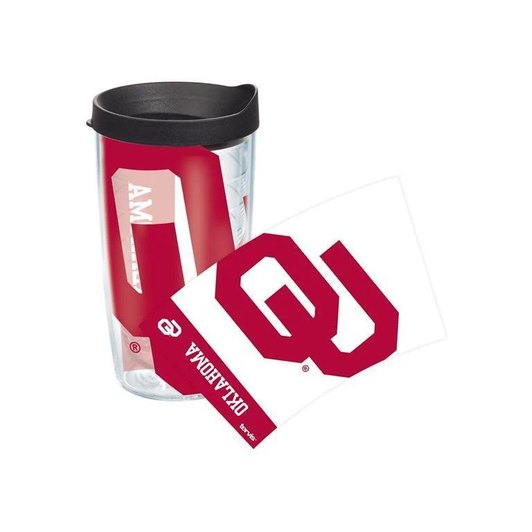University of Oklahoma Colossal 16 oz. Tervis Tumbler with Lid - (Set of 2)