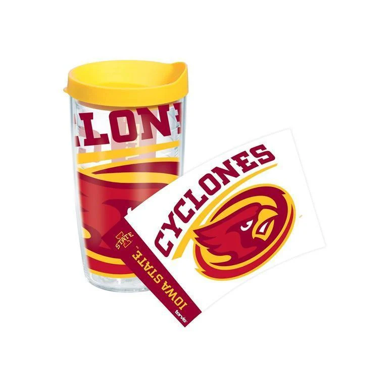 Iowa State University Colossal 16 oz. Tervis Tumbler with Lid - (Set of 2)