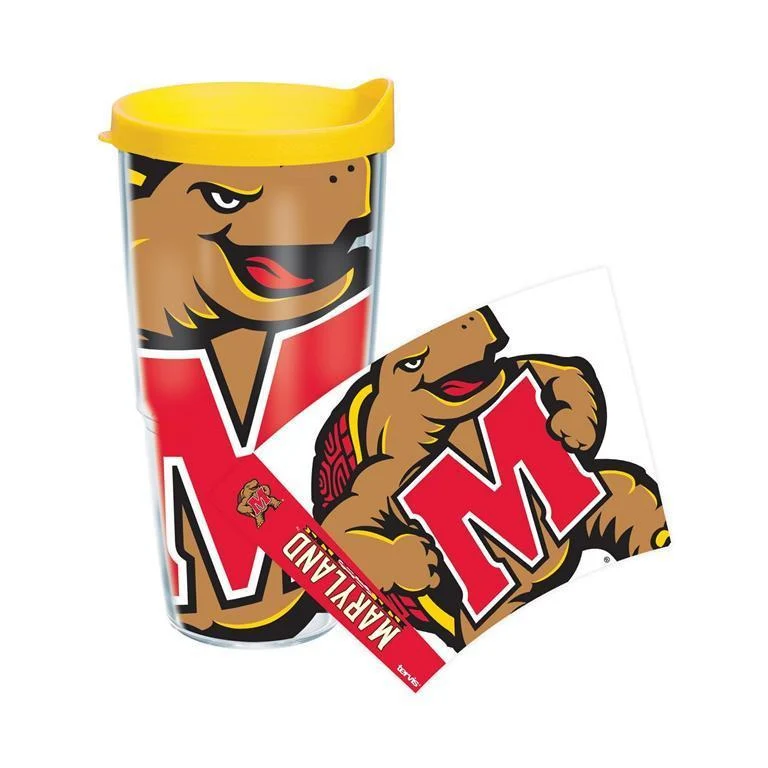 University of Maryland Colossal 24 oz. Tervis Tumbler with Lid - (Set of 2)