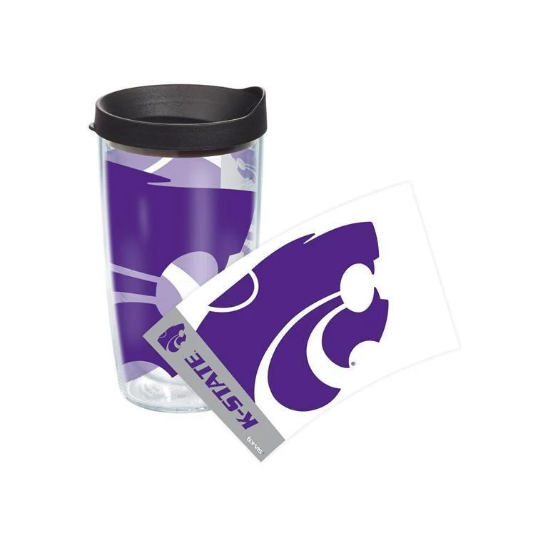 Kansas State University Colossal 16 oz. Tervis Tumbler with Lid - (Set of 2)