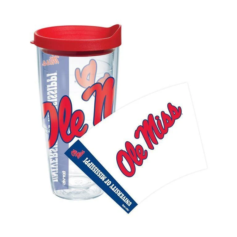 University of Mississippi Colossal 24 oz. Tervis Tumbler with Lid - (Set of 2)