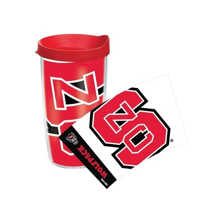 North Carolina State University Colossal 16 oz. Tervis Tumbler with Lid - (Set of 2)