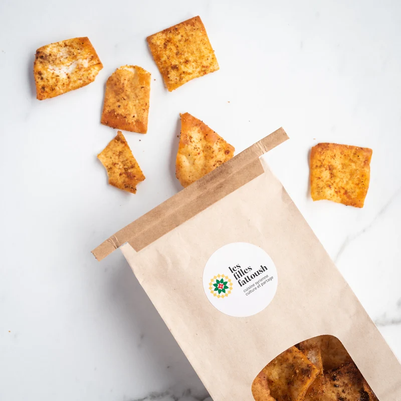 Chips de Pita - Menthe et persil