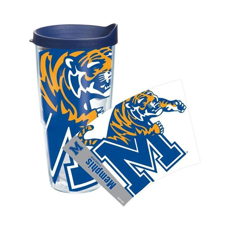 University of Memphis Colossal 24 oz. Tervis Tumbler with Lid - (Set of 2)