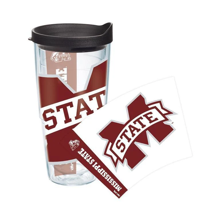 Mississippi State University Colossal 24 oz. Tervis Tumbler with Lid - (Set of 2)
