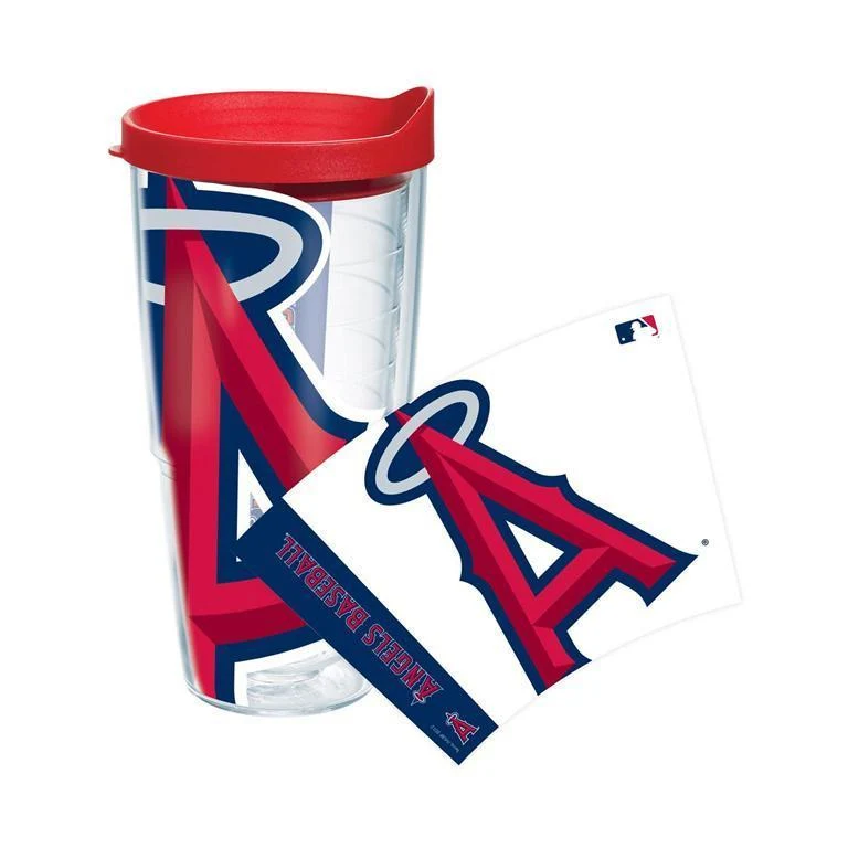 Los Angeles Angels Colossal 24 oz. Tervis Tumbler with Lid - (Set of 2)