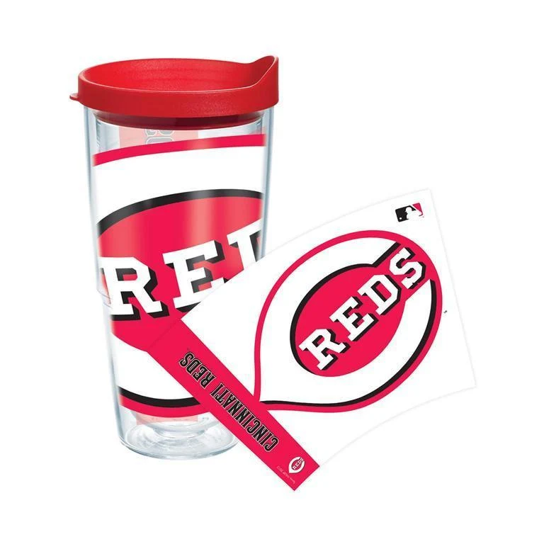 Cincinnati Reds Colossal 24 oz. Tervis Tumbler with Lid - (Set of 2)