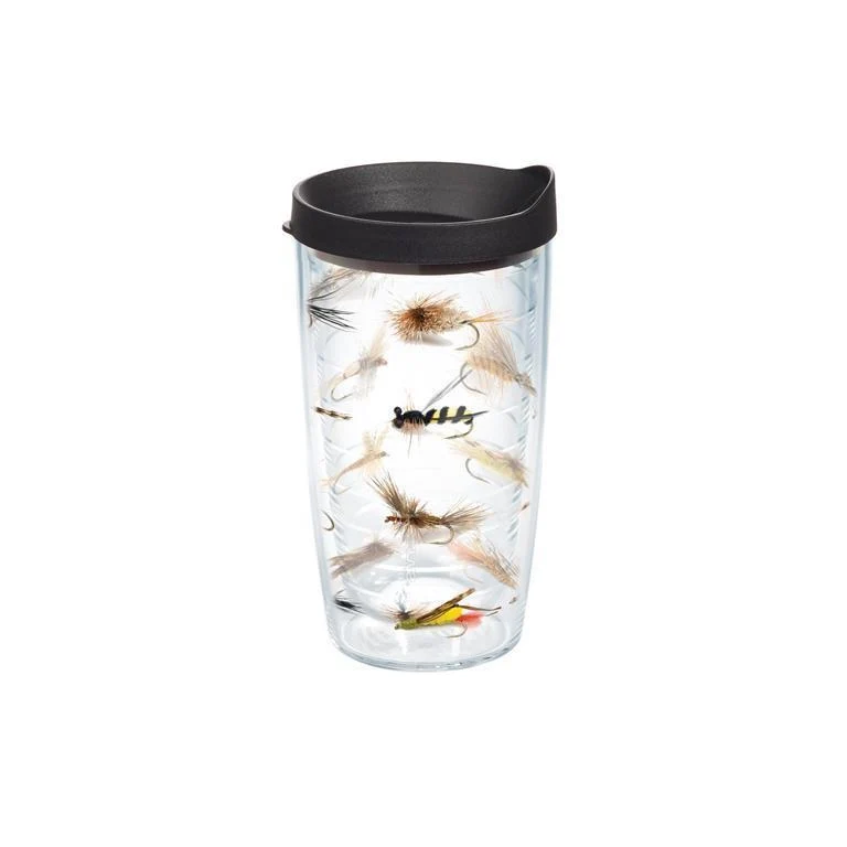 Fish Flies 16 oz. Tervis Tumbler with Lid - (Set of 2)