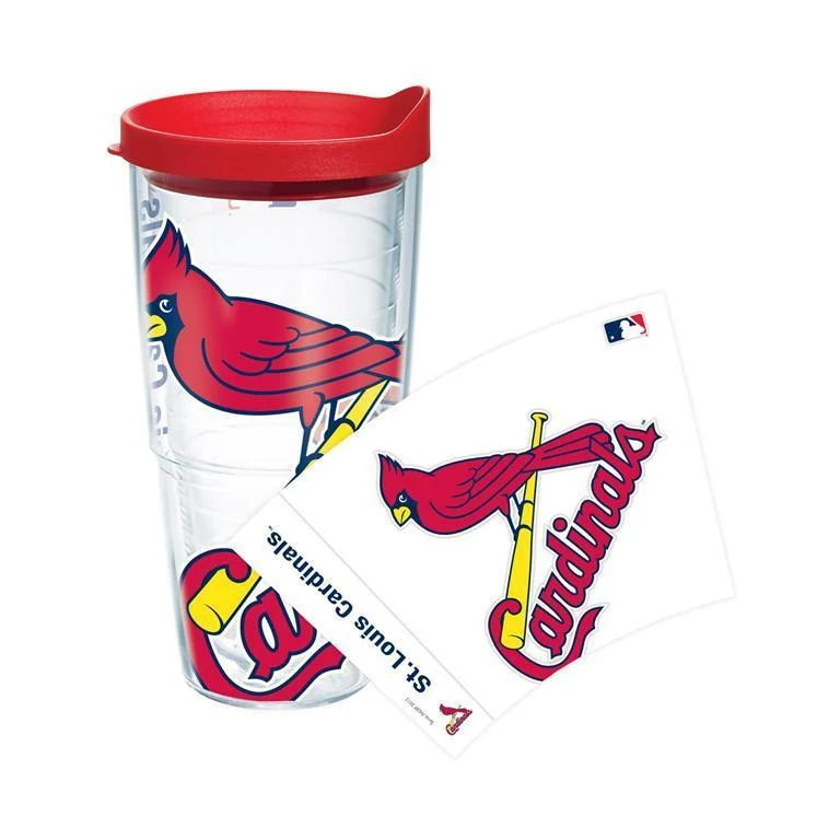 St. Louis Cardinals Colossal 24 oz. Tervis Tumbler with Lid - (Set of 2)