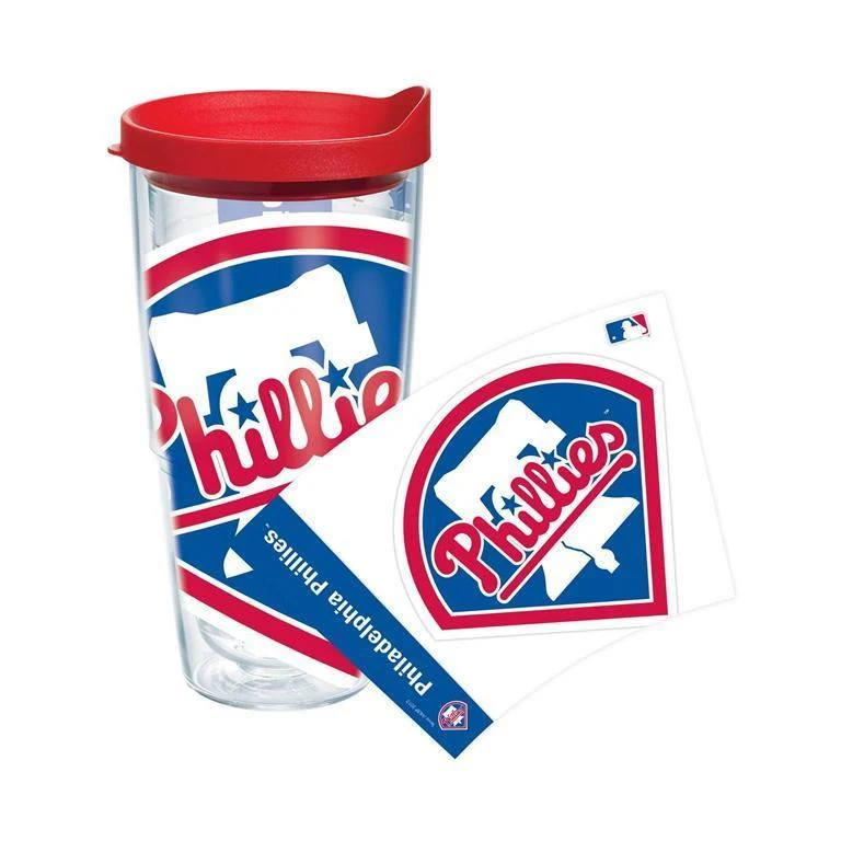 Philadelphia Phillies Colossal 24 oz. Tervis Tumbler with Lid - (Set of 2)