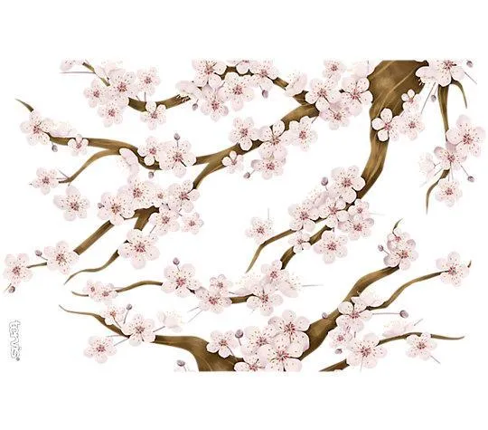 Cherry Blossom 24 oz. Tervis Tumbler with Lid - (Set of 2)