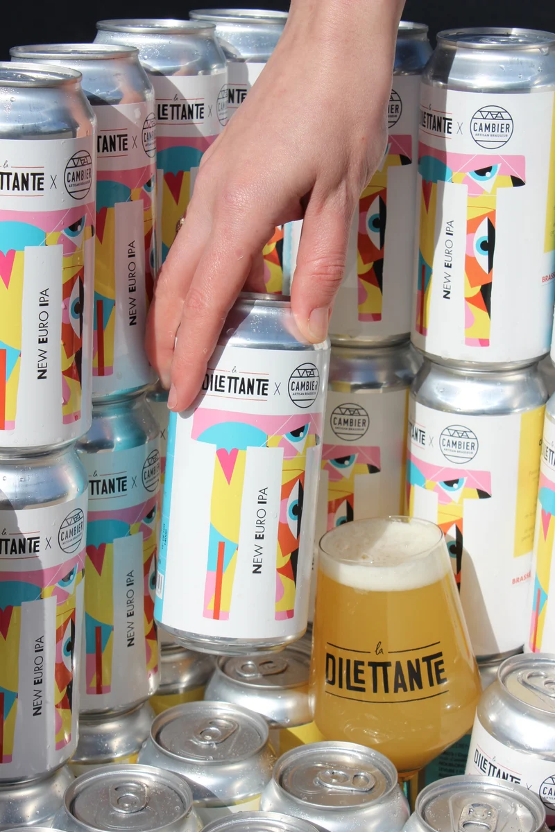 Bière New Euro IPA - Collaboration avec Cambier