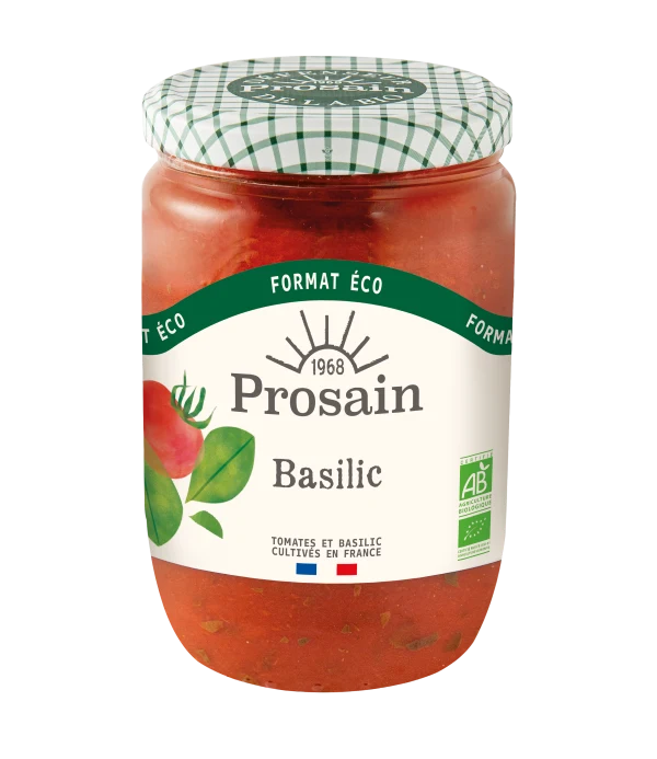 Sauce Tomate Basilic Bio 610 g