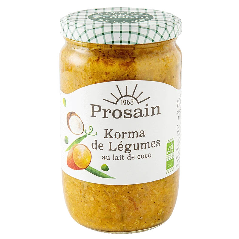 Korma de Légumes Bio 680 g