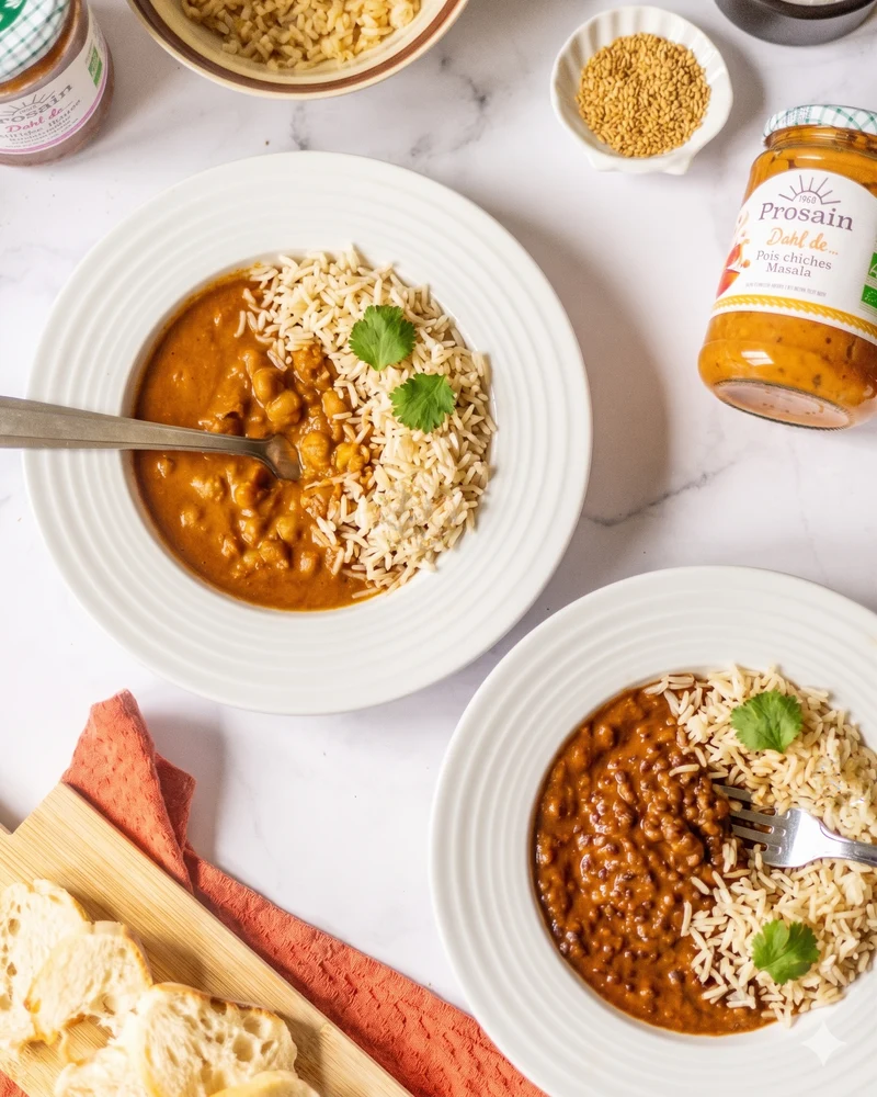 Dahl de Lentilles noires Bio