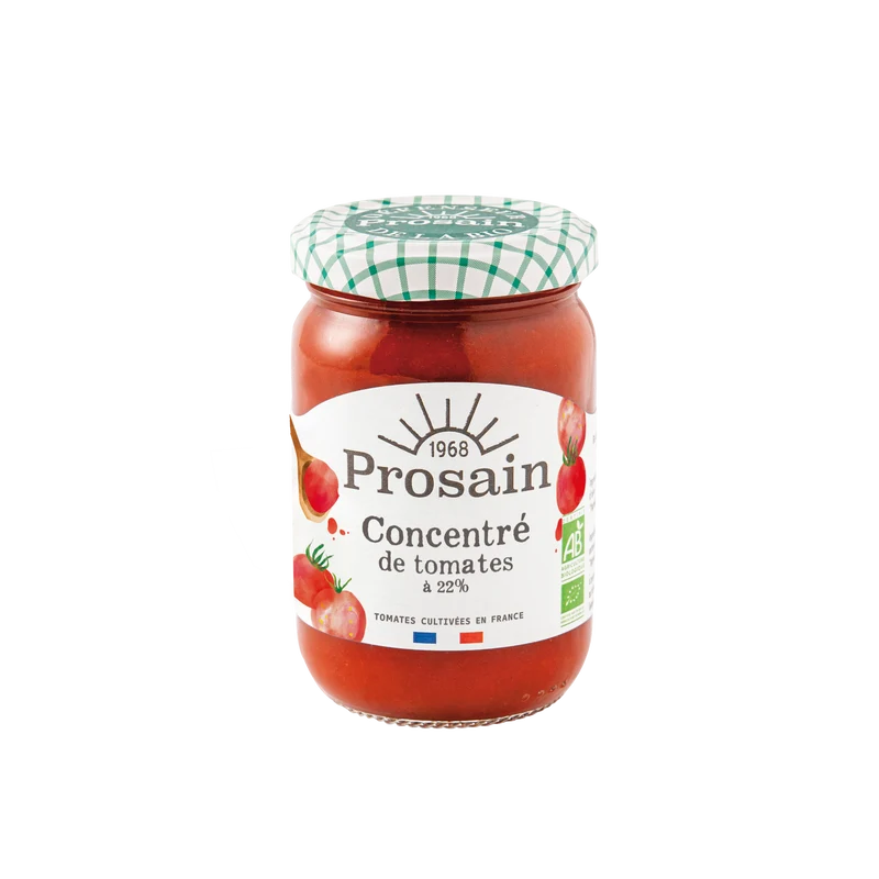 Concentré de Tomates à 22% Bio