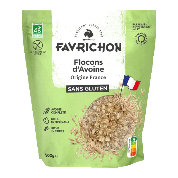 Flocons d’avoine Origine France bio