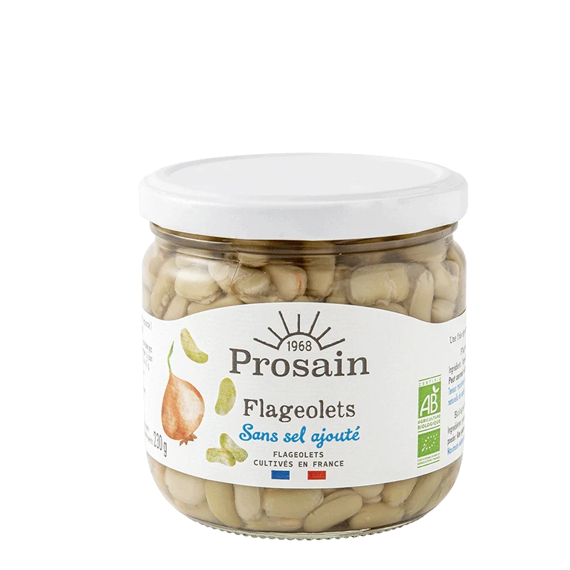 Flageolets Bio Sans Sel Ajouté