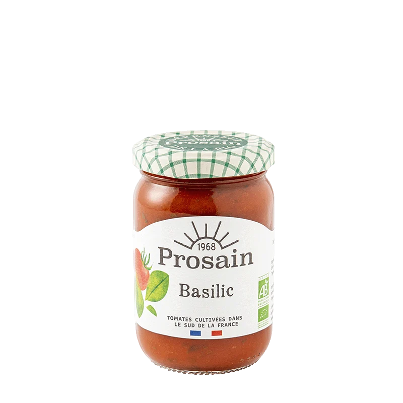 Sauce Tomate Basilic Bio 200 g
